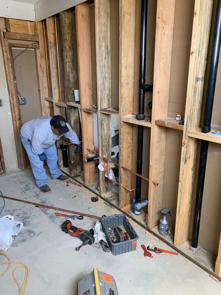 Commercial rough-in plumbing for Gas Line Repair in Shawsheen Village
